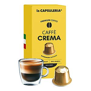 Crema-aliuminio kavos kapsulės Nespresso aparatams