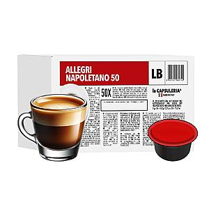 Allegri Napoletano-kavos kapsulės Lavazza Blue / In Black aparatams