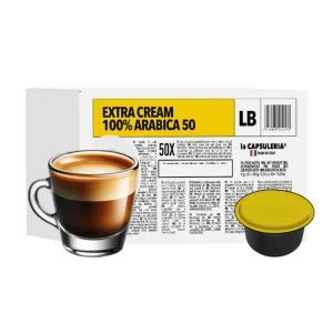 Extra Cream Arabica-kavos kapsulės Lavazza Blue / In Black aparatams